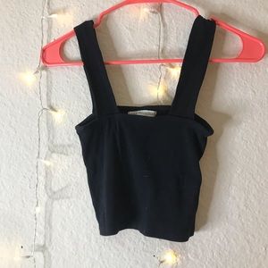 Thick Strap Cropped Tank